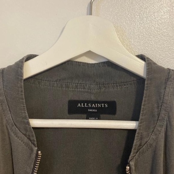 All Saints bomber sweater - Picture 4 of 7